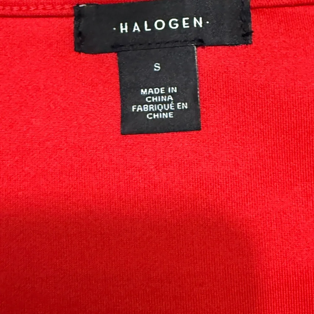 ✨ Halogen Red Ruffle-Sleeve Top | Size Small ✨ - Picture 6 of 8